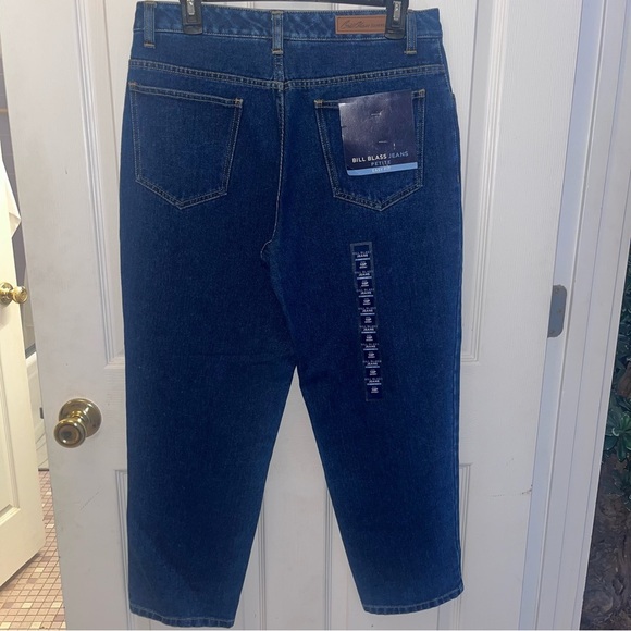 NWT WOMENS BILL BLASS Classic Blue Denim Jeans - Picture 4 of 4